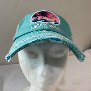 Kblethos Vintage cap womens Vacay Mode teal pink summer